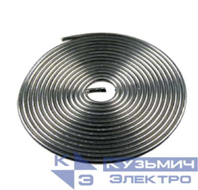 Припой с канифолью ПОС-61 d1.0мм спираль (1м) REXANT 09-3110