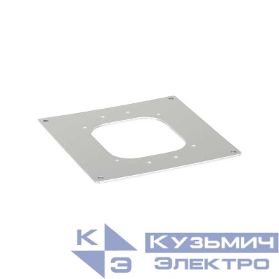 Накладка-адаптер для установки мини-колон K45 Simon Connect алюм. ALKA02-8