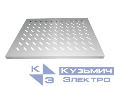 Полка для шкафа гл. 450 (496х379) стационарная для NOP3, серая "М"