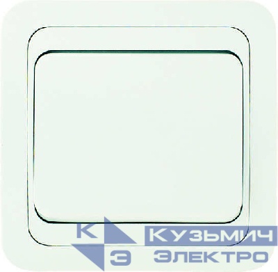 Переключатель проходной 1-кл. СП Mimoza 10А IP20 бел./бел. Makel 12005