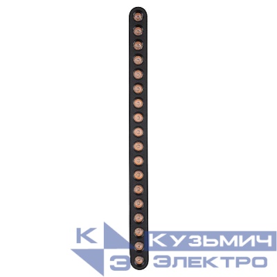 Светильник светодиодный трековый MTR16 1318R 18Вт 3000К spot 36град. BL IP20 низковольтный Pro черн. JazzWay 5057036