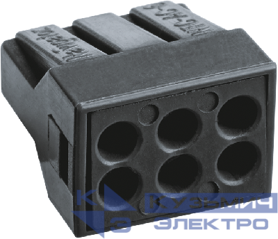 Клеммник КПМ 6х(0.5-2.5) NTC-AC-6 (уп.50шт) Navigator 71144