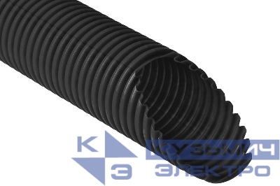 Труба гофрированная одностенная ПНД d50мм черн. (уп.100м) Ruvinil Т1-КЛ0-050