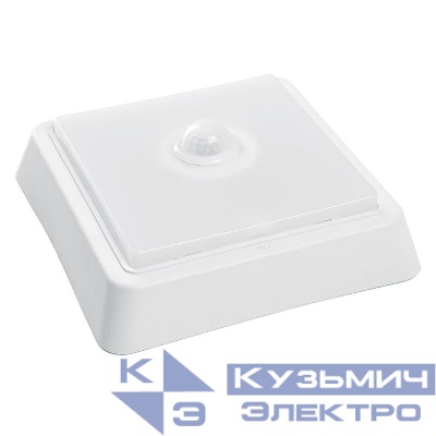 Светильник светодиодный AL3023 10Вт 6500К IP20 800лм с ИК-датчиком корпус пластик. FERON 41799