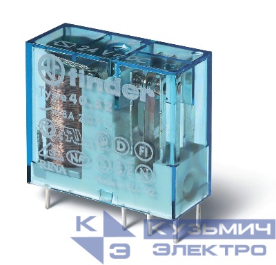 Реле миниатюрное 2CO 8А 230В FINDER 405282300000