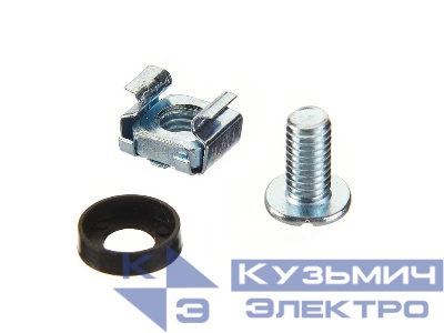 Крепежный набор, "крестовой", размер M6*12  лайт с прокладкой