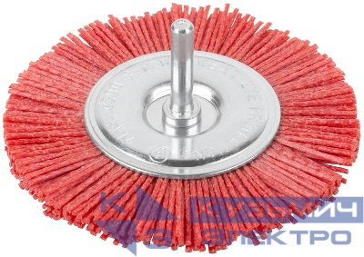 Щетка для дрели тип "Плоская" нейлон 100мм блист. Profi Cutop 82-922