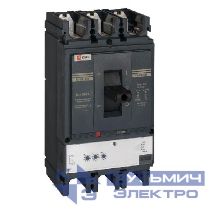 Выключатель автоматический 3п 630/630А 45кА ВА-99C Compact NS PROxima EKF mccb99C-630-630