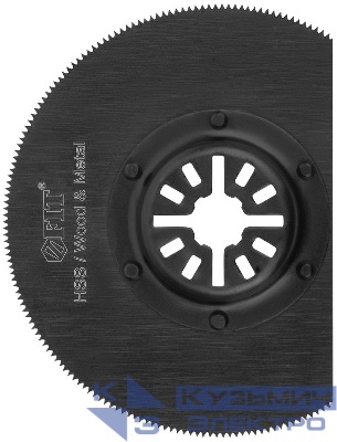 Полотно пильное фрезерованное дисковое ступенчатое Bi-metall Co 8% 87х0.65мм FIT 37930