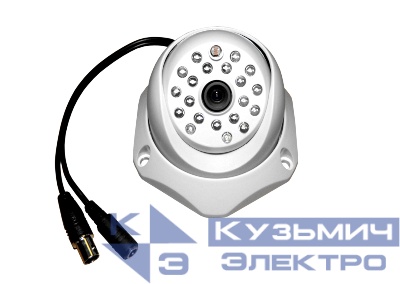 SL-115-600 Камера, CCD 1/3", 600ТВЛ, купольная, ИК подсветка 10м, DC12V РАСПРОДАЖА