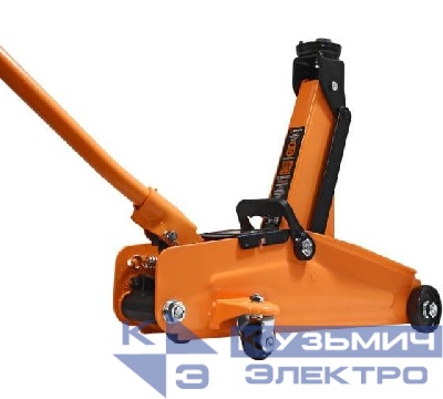 Домкрат гидравлический подкатной ДМК-2К (2т 135-385мм в кейсе) Вихрь 73/5/4/1