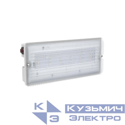 Светильник Compact Advanced 2Вт IP65 3ч аварийно-эвакуационный VARTON V1-EM-00432-01A01-6500265