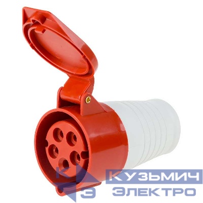 Розетка 215 переносная 3Р+РЕ+N 16А 380В IP44 Rexant 11-8920