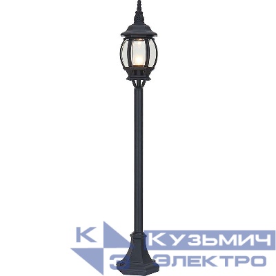 Светильник 8110/PL8110 100Вт E27 230В садово-парковый черн. FERON 11106