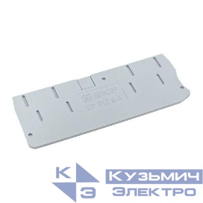 Заглушка для 6 Push-in 4 вывода сер. EKF EP-PIT-6-4