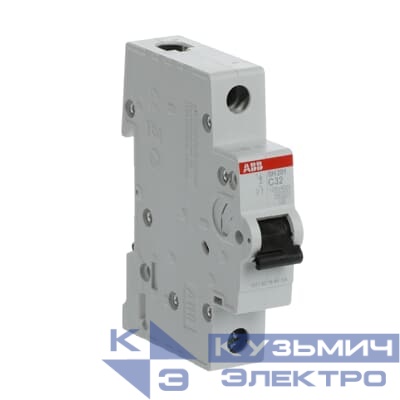 Автоматический выключатель 1п SH201 B32 6,0кА ABB 2CDS211001R0325