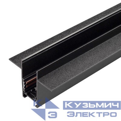 Трек встраиваемый MAG-ORIENT-TRACK-2653-FDW-2000 BK FLAT IP20 металл Arlight 041438