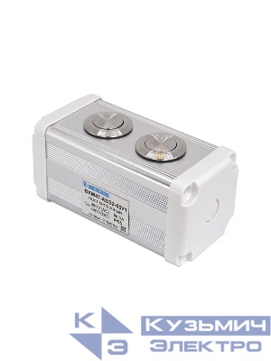 Пост управления BXM47-A2/22-65У1 2 цилиндрические кнопки 1C1NO1NC серебр. Электротехник ET020103