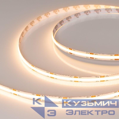 Лента светодиодная COB-X544-8mm 24В Warm 2400К 11.5Вт/м IP20 (уп.5м) Arlight 056915