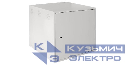 Шкаф антивандальный 12U Ш600хВ600хГ600мм сейфовый настенный сер. NETLAN EC-WS-126060-GY