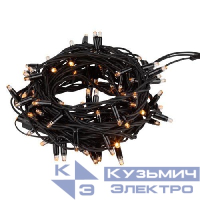 Гирлянда светодиодная "Нить" 10м 100LED желт. уличная ERAPS-NZ2 Эра Б0060544