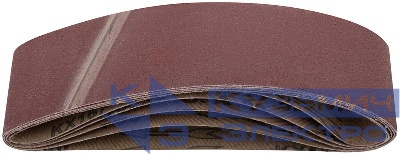 Лента шлифовальная бесконечные водостойкие на тканевой основе (уп.5шт) 75х533мм Р 80 FIT 39694