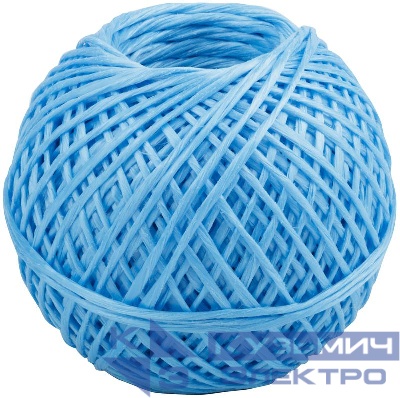 Шпагат полипропиленовый 1000 текс 100м голуб. КУРС 68174