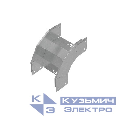 Угол для лотка вертикальный внешний 90град. 200х100 сталь 1мм "ПЛЮС" VLplus90-100-200 HD КМ PL1457