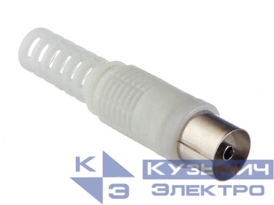 Гнездо ТВ белый, NETKO Optima