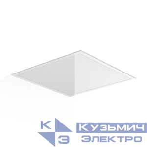 Светильник светодиодный 34Вт 4000К IP40 595х595х10 встраив./накладной без драйвера панель VARTON LD936511243