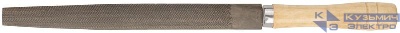 Напильник полукруглый 200мм деревянная ручка КУРС 42508