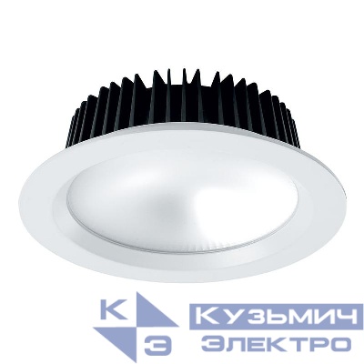 Светильник светодиодный AL265 40Вт 4000К 3200лм 90град. встраив. с драйвером в комплекте бел. FERON 41619