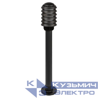 Светильник садово-парковый НТУ 01-60-015 Поллар IP54 E27 max60Вт h850мм напольный черн. ЭРА Б0057488