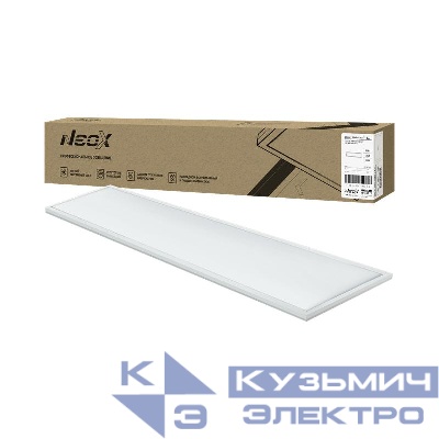 Светильник светодиодный ДВО-01 5065-ОПАЛ 50Вт 6500К IP40 1195х180х30мм универс. панель NEOX 4690612055244