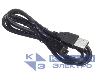 Кабель шт.USB A - шт.micro USB 2.0 (1м), черный, NETKO Optima