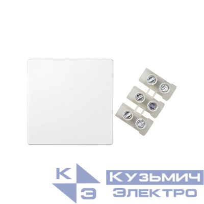 Вывод кабельный 3-х клеммный Simon73 Loft бел. 73805-60