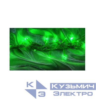Гирлянда ILD100C-GG 100LED зел. 5м провод зел. Shlights 4690601042736
