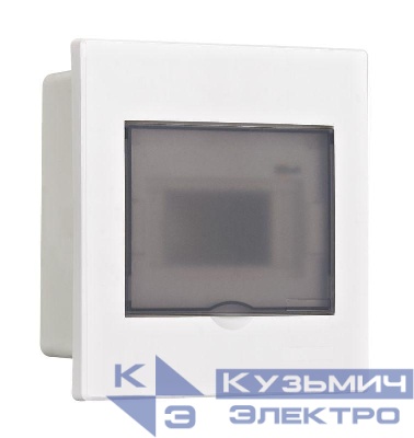 Корпус навесной дв. 1 ряд 6 мод. IP41 ЩРН-П пласт. прозр. DEKraft 31061DEK