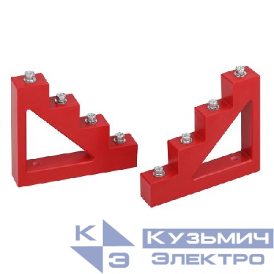 Изолятор шинный ступенчатый NO-224-160 ИС4-40 М8 с болтами 12кВ Эра Б0065657