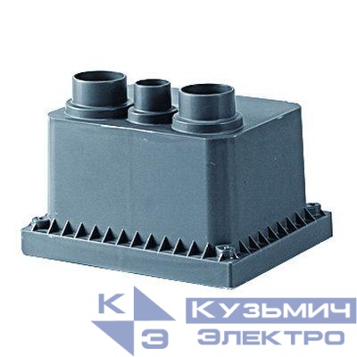 Колодец смотр. 225х175х145 с крыш. для двуст. труб DKC 025001