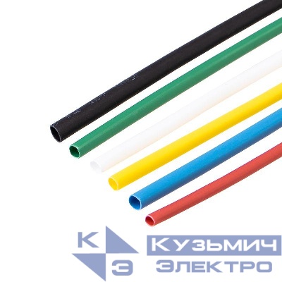 Набор трубок термоусадочных №4 SMALL TUBE ТУТ нг (уп.20шт по 10см) Rexant 29-0104