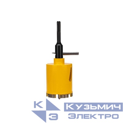 Коронка алмазная по бетону 70мм L=90мм М16 сегмент 10мм Kranz KR-90-0164