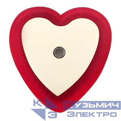 Светильник светодиодный ночник LED "Сердце" с фотосенсором 220В NL-263 Camelion 15381