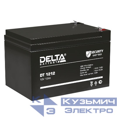 Аккумулятор ОПС 12В 12А.ч DT 1212 Delta 4614010040013