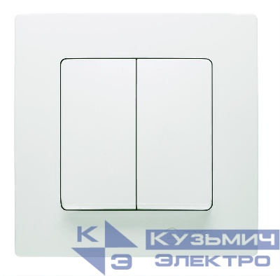 Выключатель 2-кл. Lillium Makel 32001003