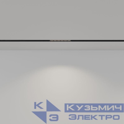 Светильник светодиодный трековый TRM20-3-11-6W4K-B 6Вт 4000К направлен. свет для магнитн. системы NOVA 48В черн. Эра Б0054810