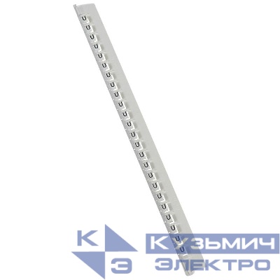 Маркер Memocab черн. маркировка на бел. фоне "U" Leg 037846