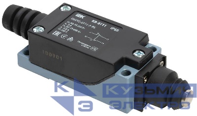 Выключатель концевой КВ-8111 IP65 толкатель купольный IEK KKV12-8111-2-65