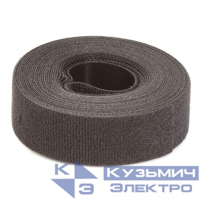 Лента-липучка 9.5х22800мм черн. (рулон) DKC 2823X10BL