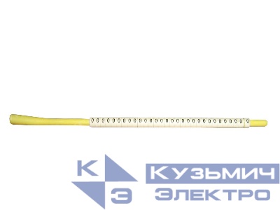Кольцо маркировочное "0", 30 шт на установочном стержне РАСПРОДАЖА